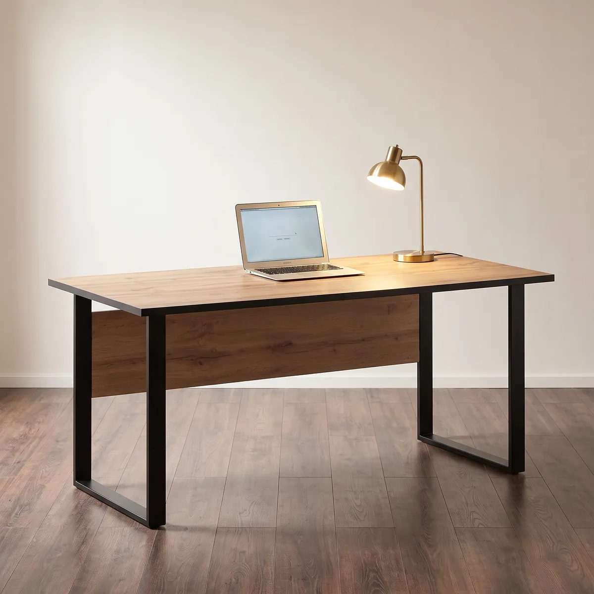 Möbelpartner Schreibtisch Serie 2000 Eiche Landhaus Nachbildung