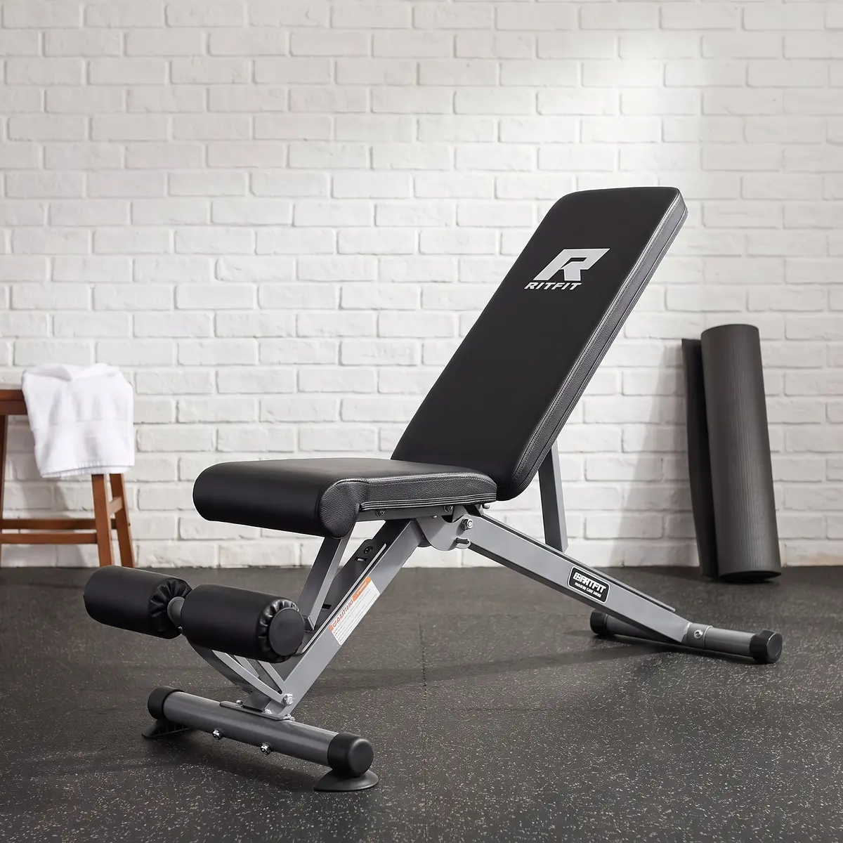 RitFit PWB01 Hantelbank – Grau