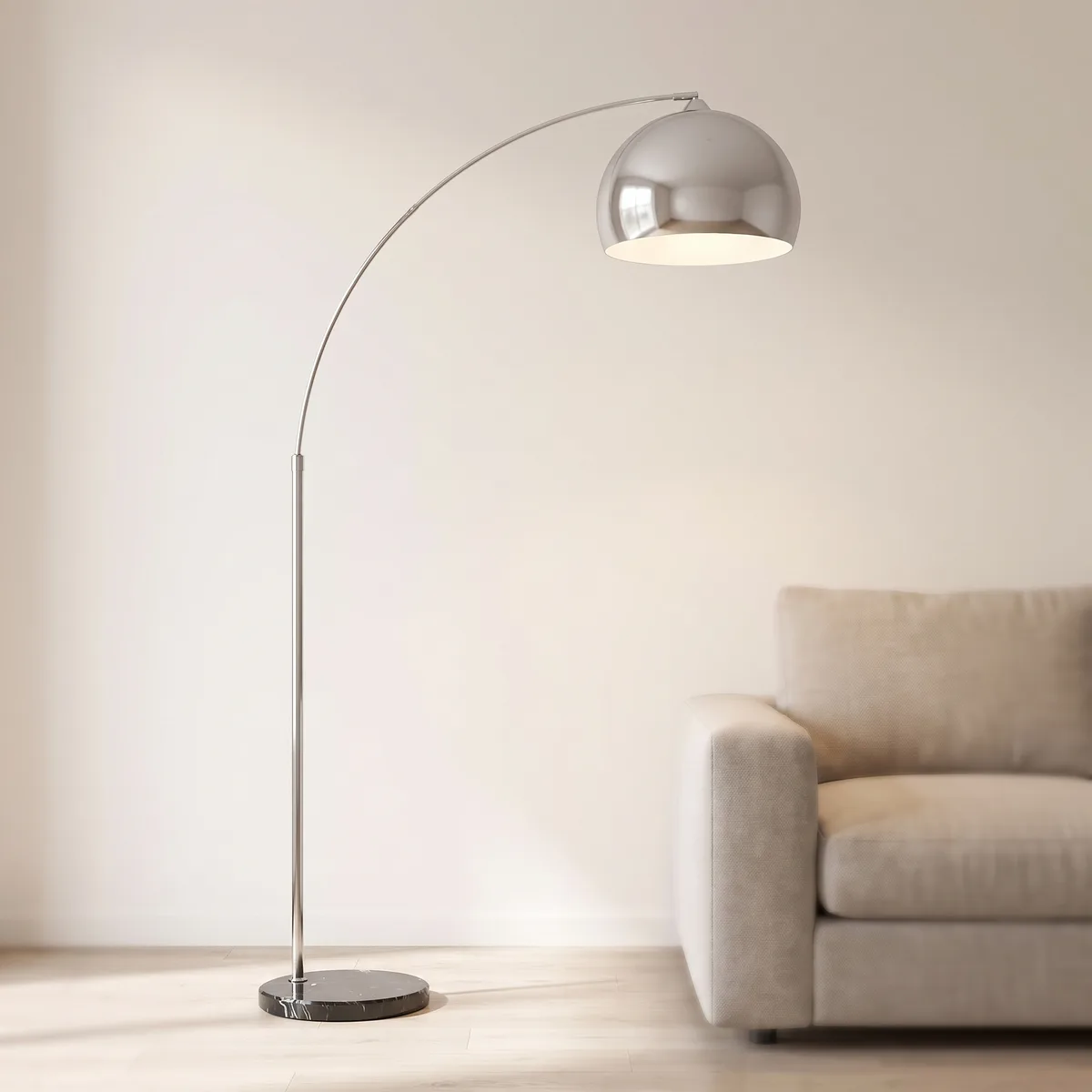 HOMCOM Stehlampe höhenverstellbar