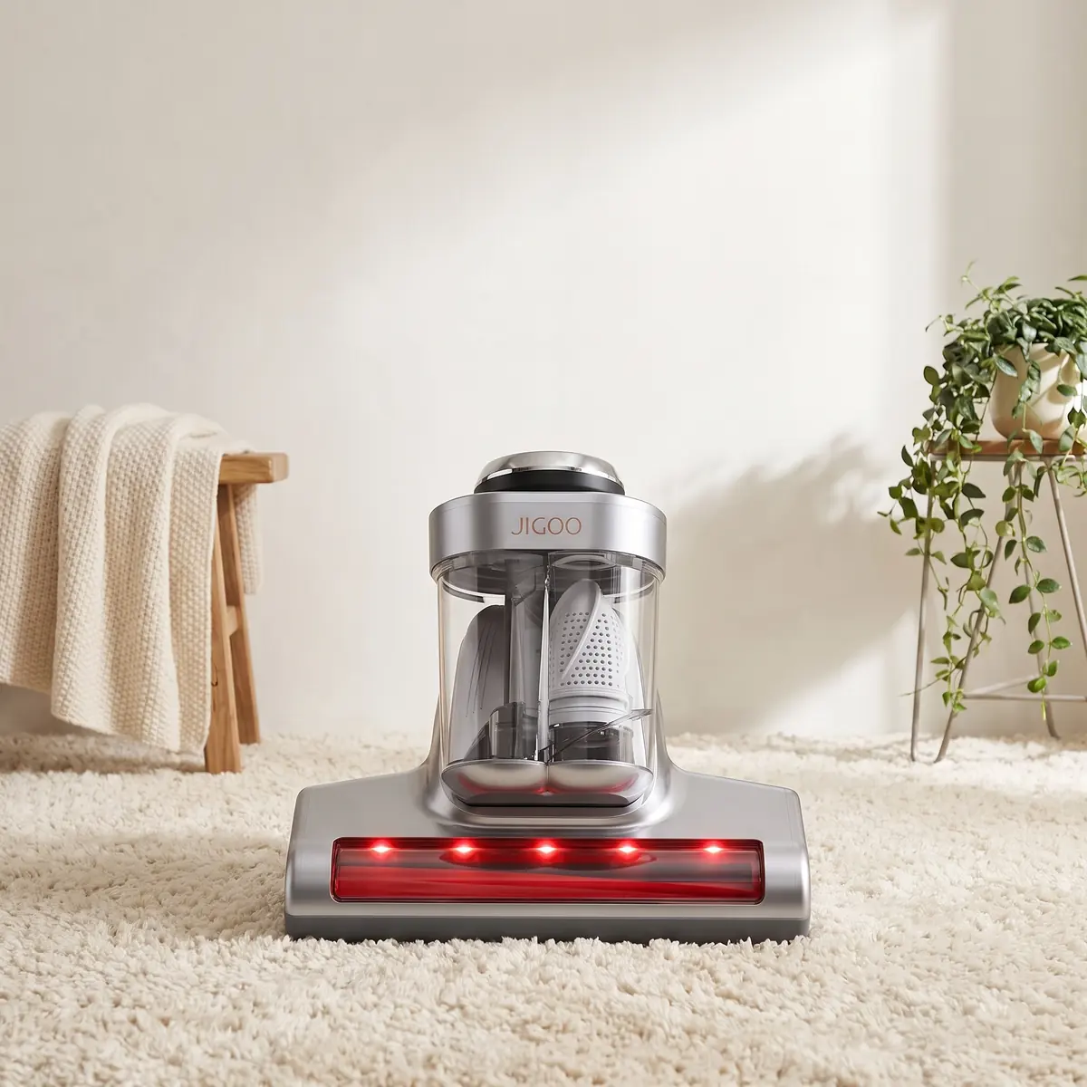 JIGOO J300 Pro Milbensauger mit UV