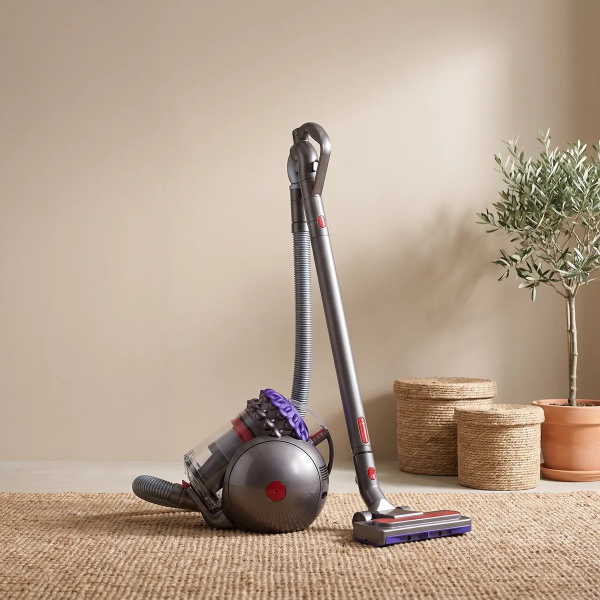 Dyson Big Ball Parquet 2 Zylinder-Staubsauger 1,5 l 600 W A Violett