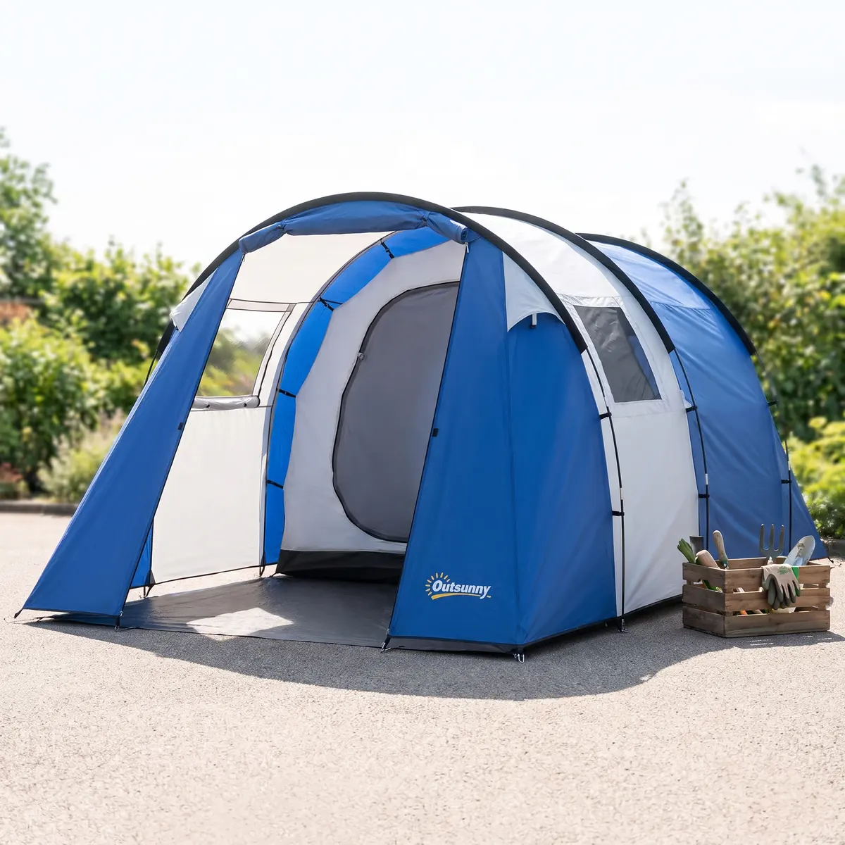 Outsunny Campingzelt für 4 Personen