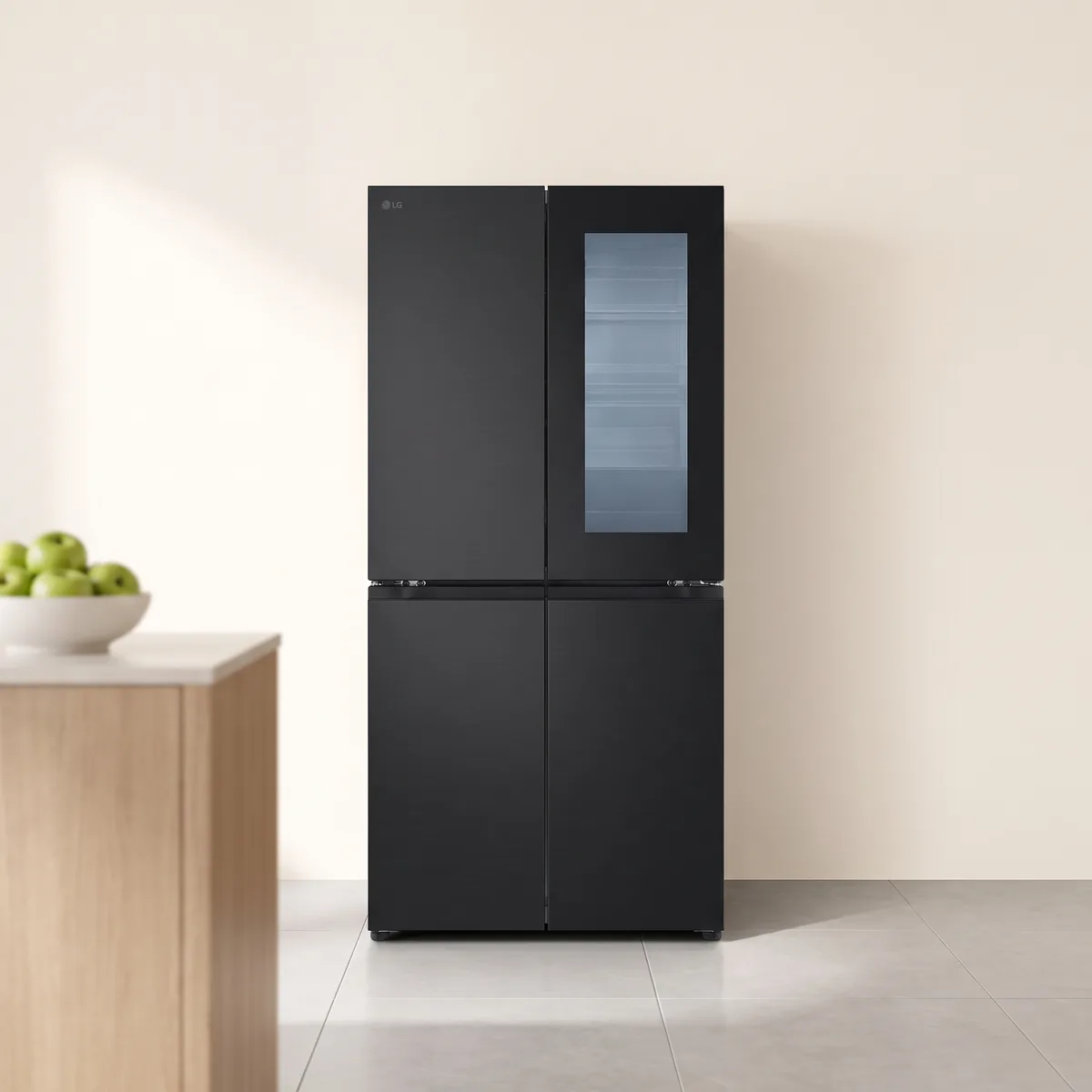 LG SLIM Multi-Door Kühlschrank Instaview GMV860EPDE