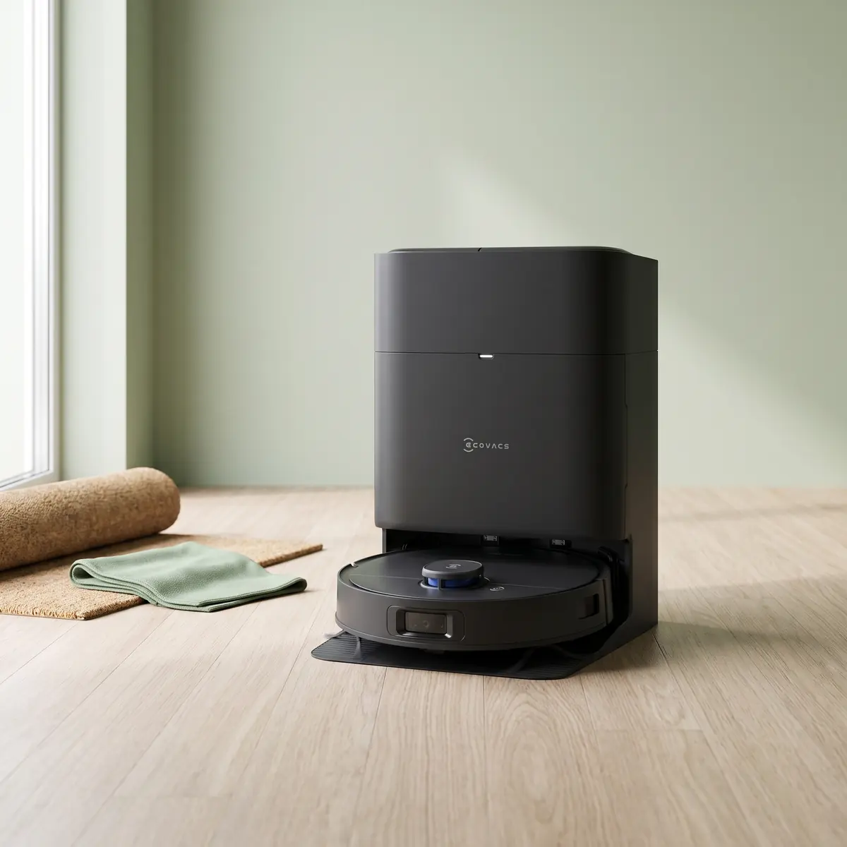 ECOVACS ECVACS DEEBOT T80S OMNI Saug- und Wischroboter mit All-in-One Station