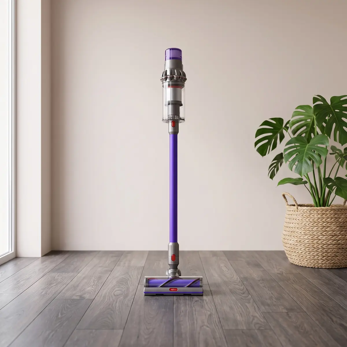 Dyson V11 Advanced – Nickel / Purple Akku-Staubsauger