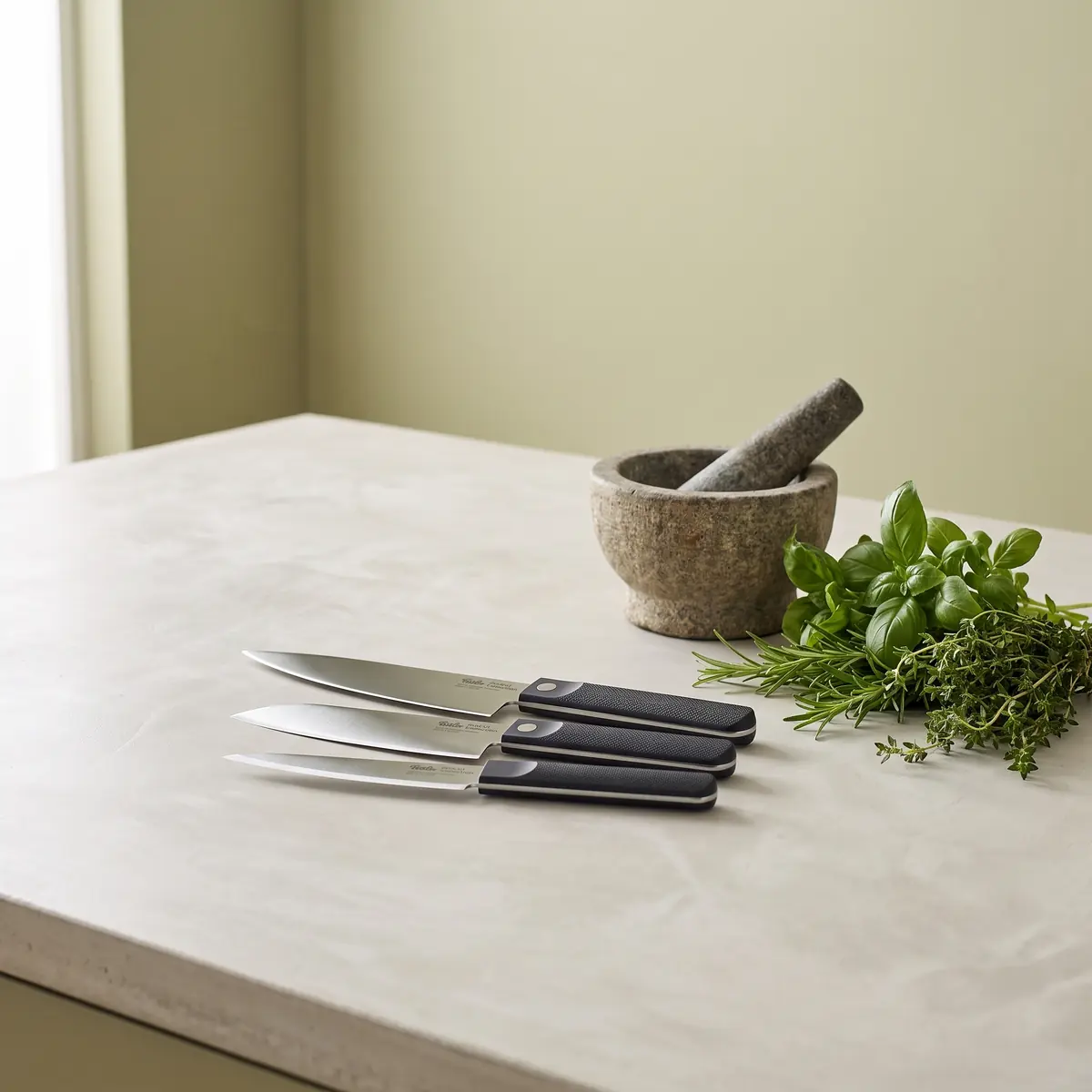 ProCut Collection Santoku- – Universal- und Kochmesser-Set