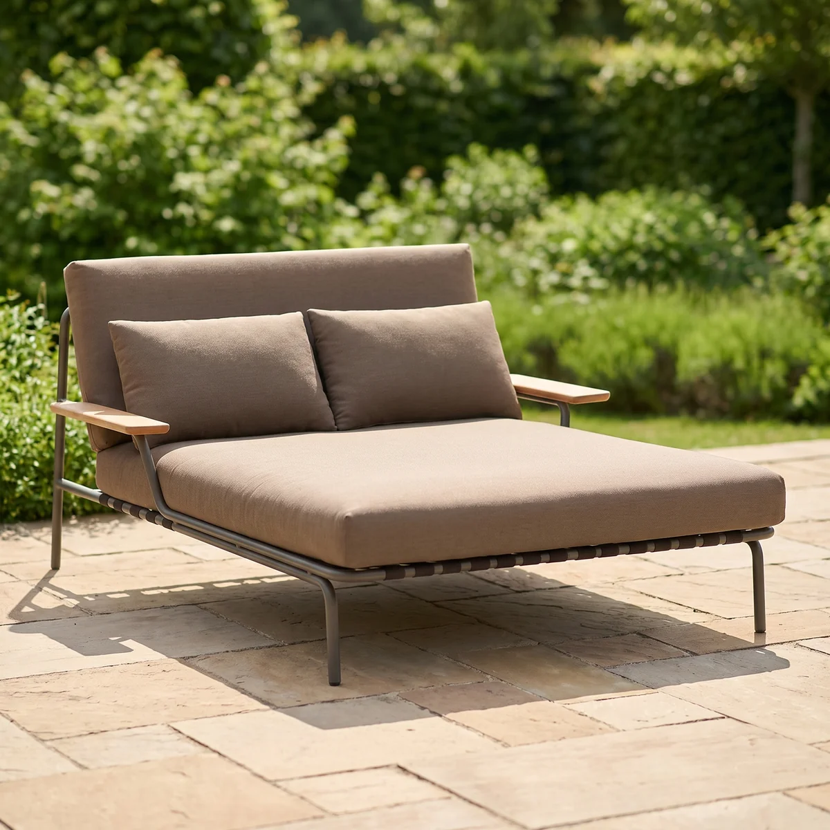 Gartenliegen Settle Gartenliege – braun
