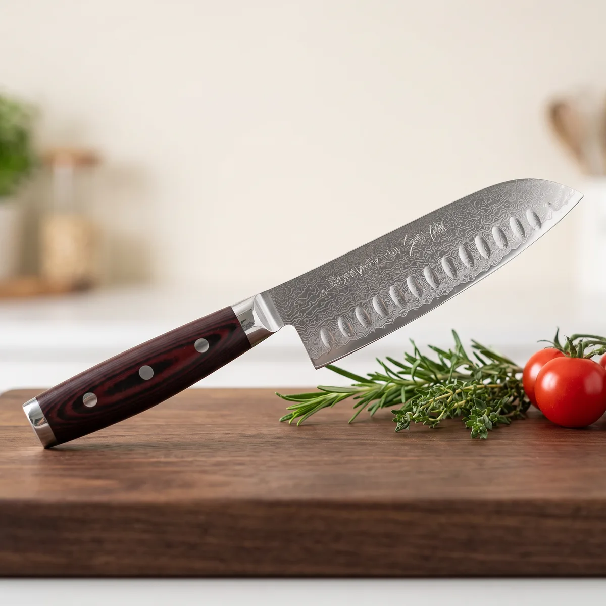 Yaxell SUPER GOU Santoku-Messer
