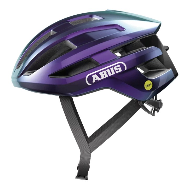 ABUS POWERDOME MIPS flip flop purple S Fahrradhelm
