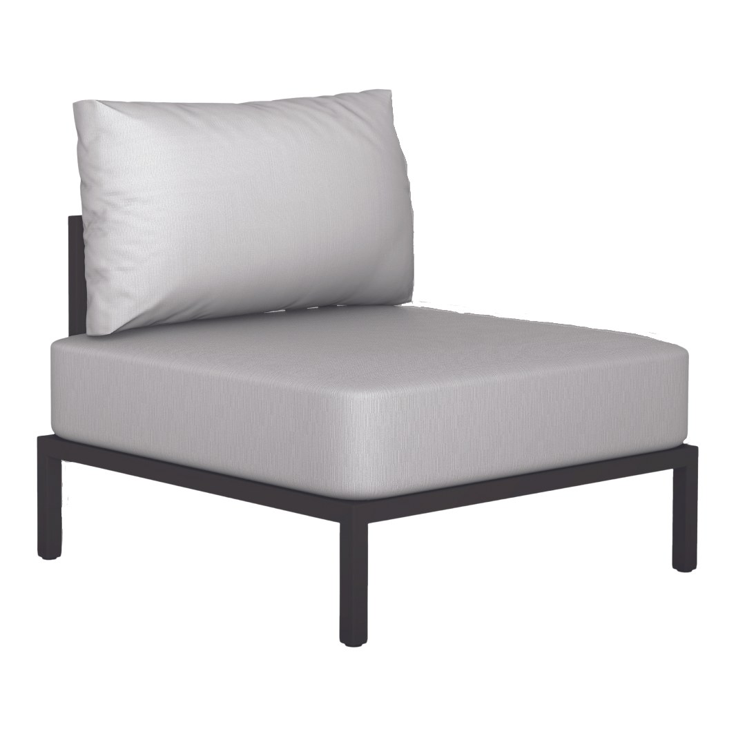 Sofa Papatya Slim Stripe Hauptmodul (A) wenge