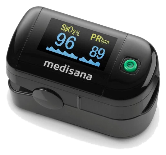 Medisana PM 100 Pulsoximeter zur Messung der Sauerstoffsättigung im Blut