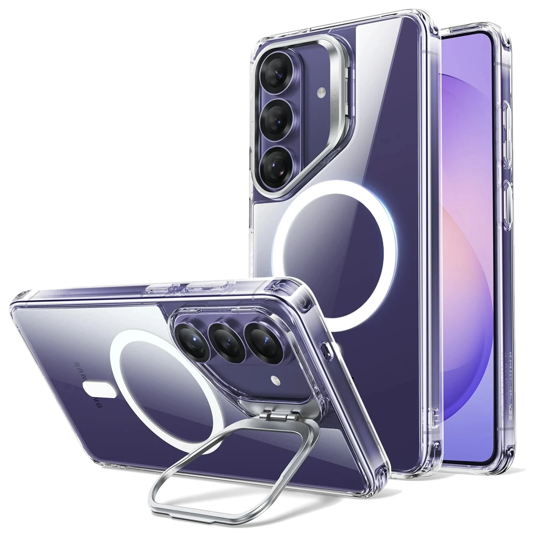 ESR Galaxy S26 Classic Hybrid Magnetic Case (Stash Stand)