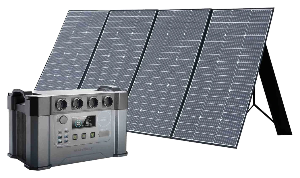 ALLPOWERS S2000 Pro Mit 400W Solarpanel
