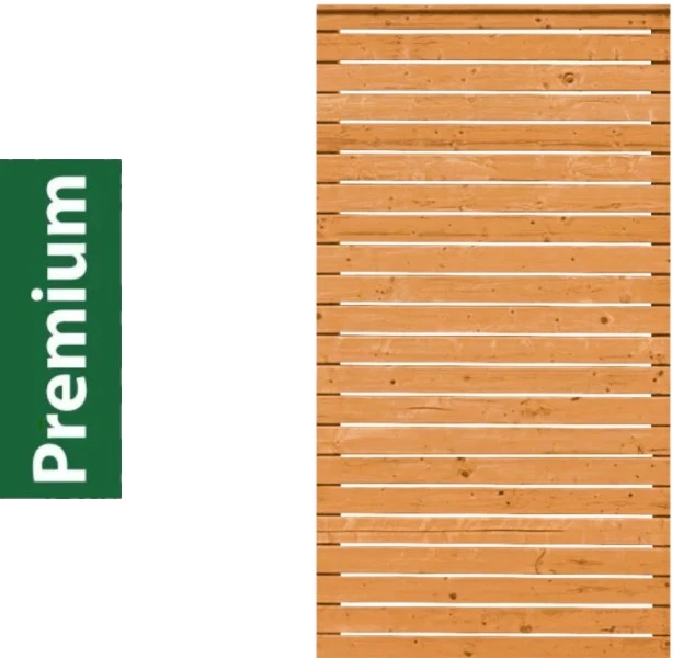 woodstore24 Rhombus Sichtschutz – Premium Douglasie