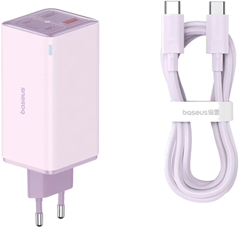 Netzladegerät mit USB-C Kabel Baseus GaN6 Pro, 2 x