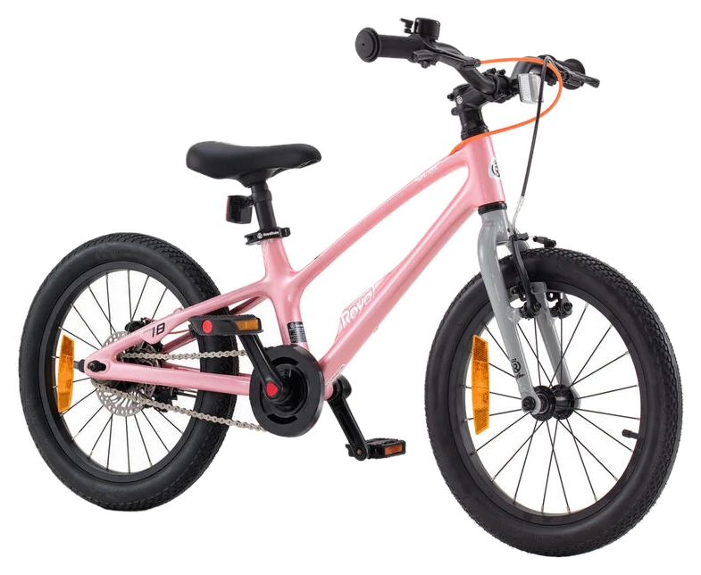 RoyalBaby + Kids Fahrrad + EZ Shark + 18 Zoll Pink