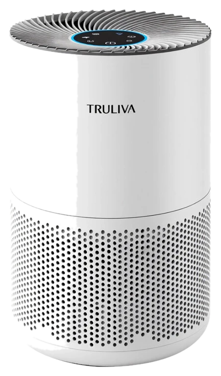 TRULIVA Luftreiniger mit H13 True HEPA-Filter gegen Allergene & Pollen