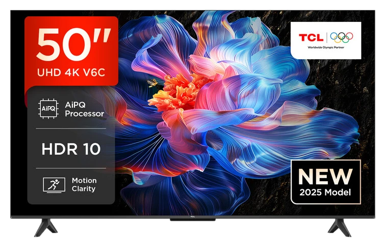 TCL 50V6C 50 Zoll 4K UHD Smart TV mit HDR10+