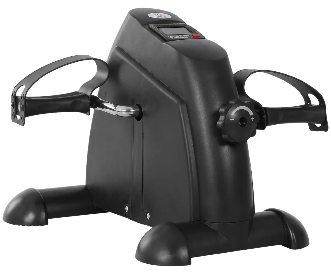 HOMCOM Mini Bike Pedaltrainer Trainingsrad mit LCD-Display