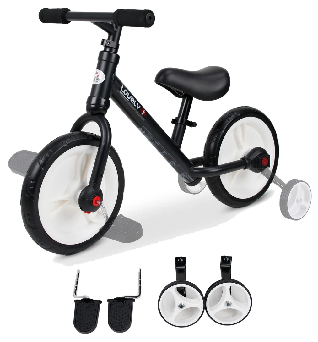 HOMCOM Kinder Laufrad – Lauflernrad