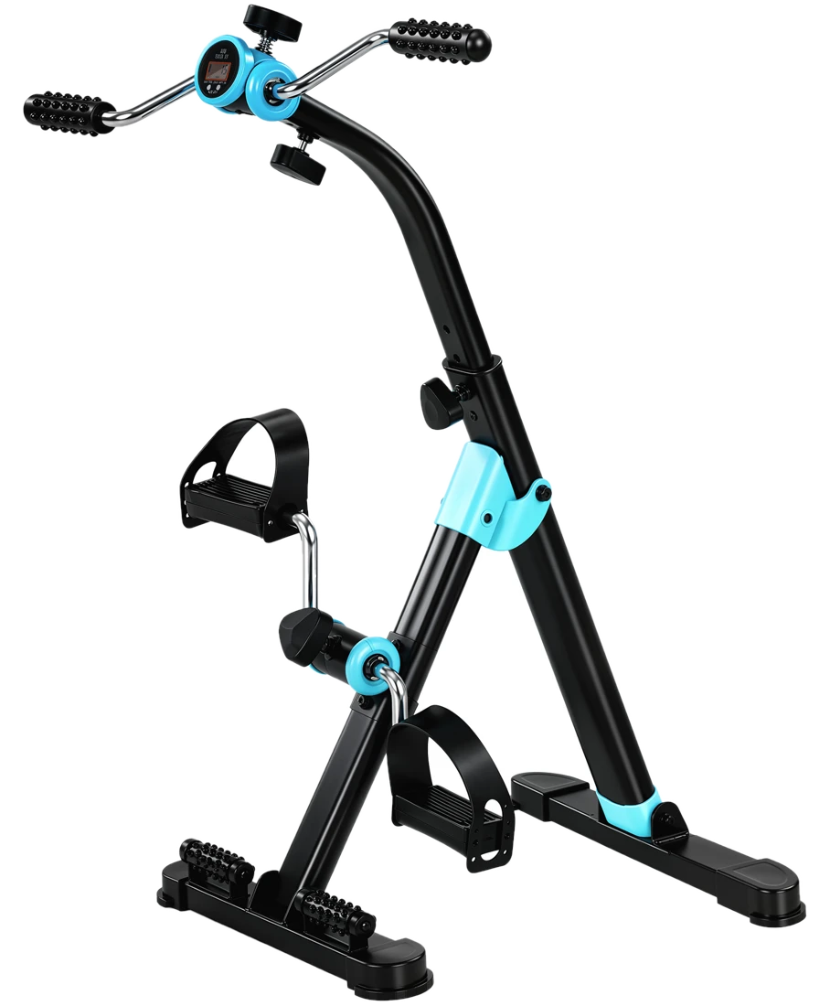SPORTNOW Reha-Pedal – klappbare Mini-Cyclette für Arme & Beine