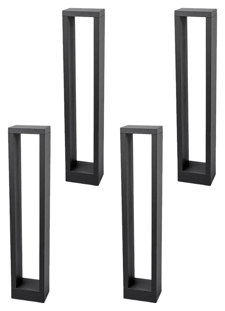 Lucande LED-Wegelampe Jupp – 4er-Set