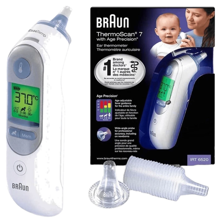 Braun ThermoScan 7 IRT6520WE Ohrthermometer
