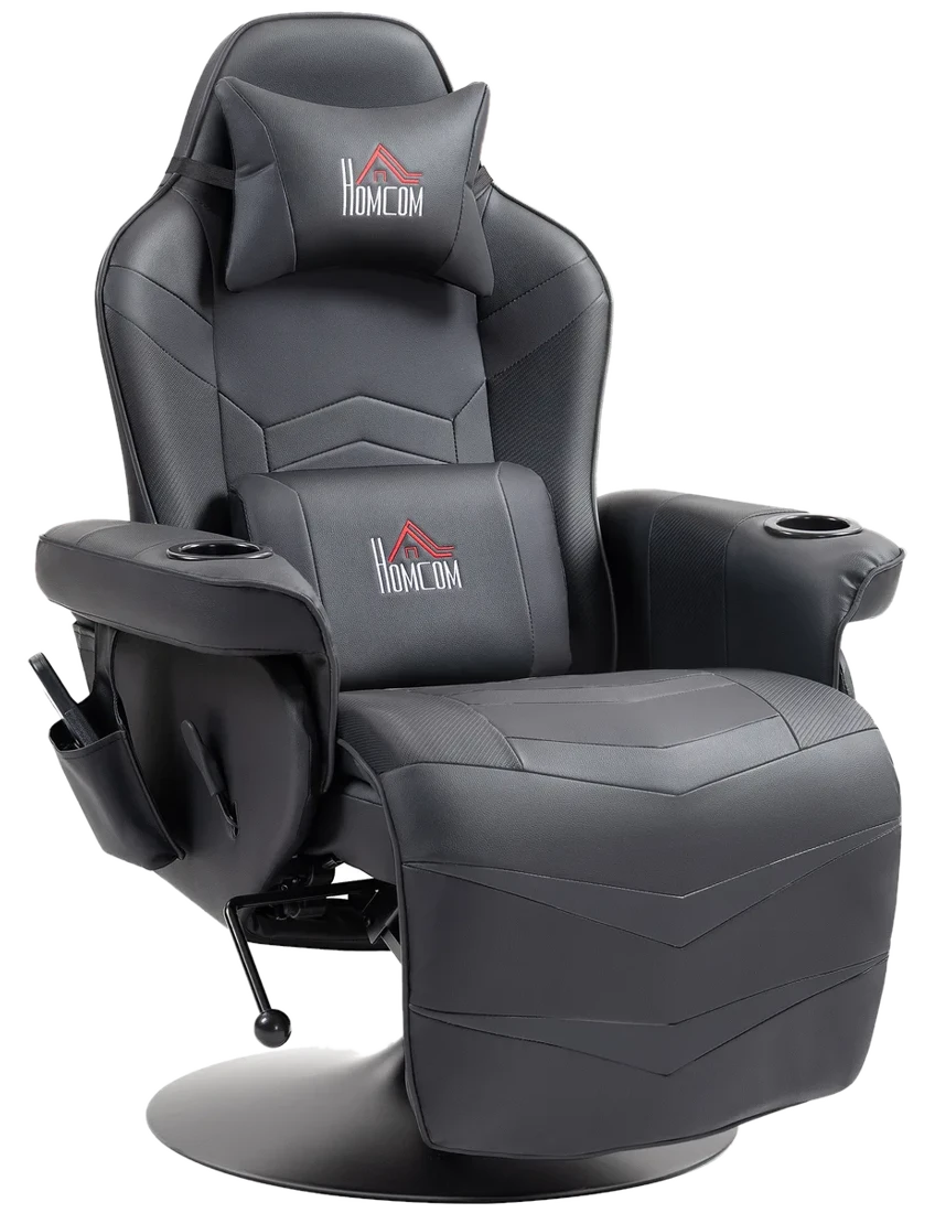 HOMCOM Gaming Stuhl mit Massage