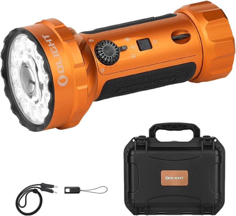 Olight Marauder Mini 2 Kompakte Taschenlampe Orange