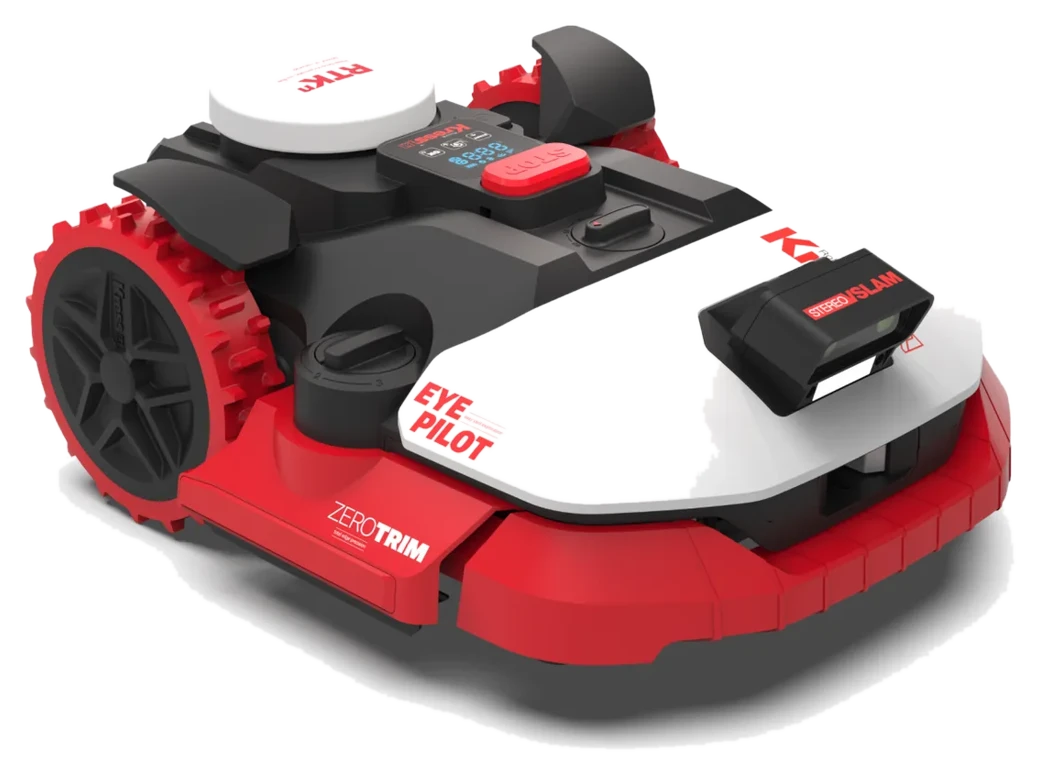 Kress EyePilot RTKn KR261E KomfortRasenroboter für Gärten bis 1.000 m²