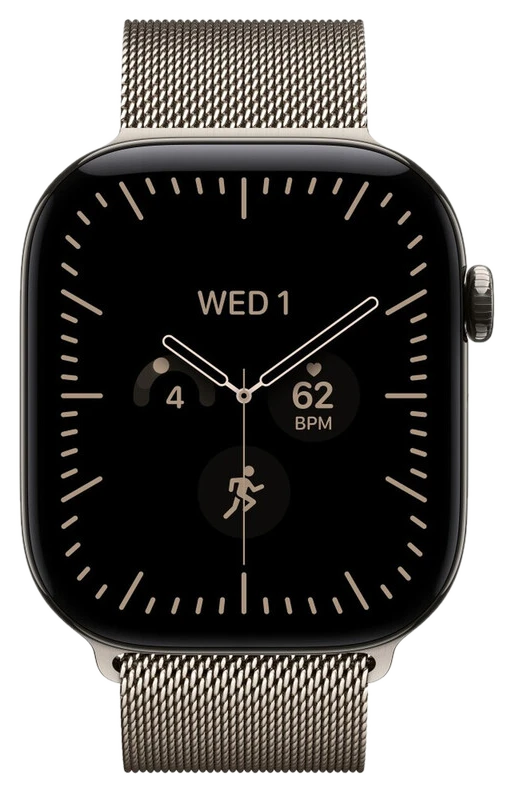Apple Watch Series 12 GPS + Cellular 46 mm Titan Natur