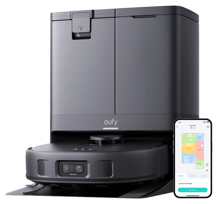 eufy X10 Pro Omni Saugroboter mit Wischfunktion &