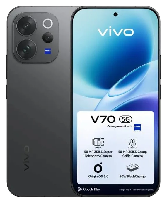 Vivo V70 DS 5G 256GB authentic black