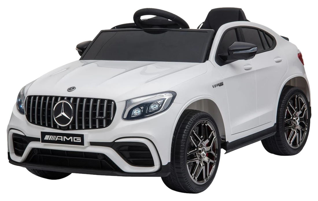 HOMCOM Kinderfahrzeug Elektroauto Mercedes-Benz Fernbedienung MP3 PP 2 Farben