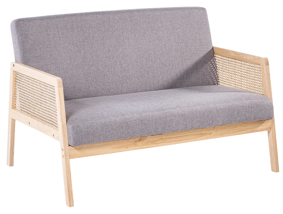 Produktdarstellung 2-Sitzer Sofa mit Armlehne – ca. 115 x 76,5 x 76,5 cm