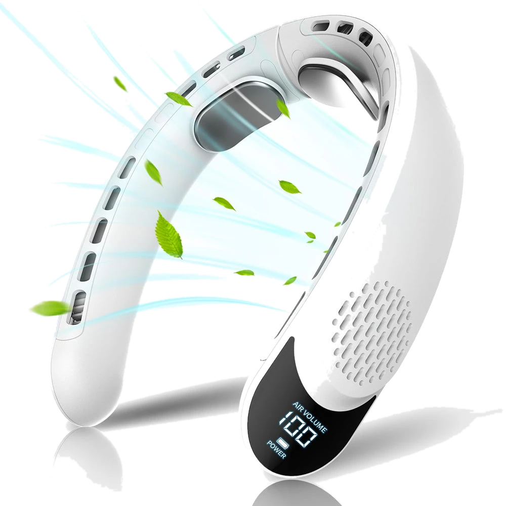 Tragbarer Ventilator Techsuit S8, Weiß