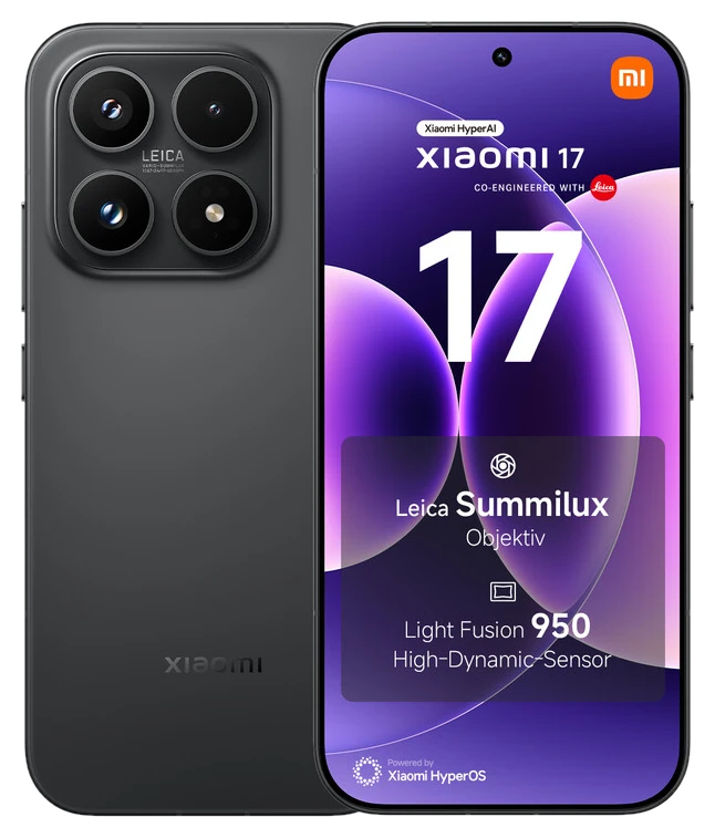 Xiaomi 17 Smartphone Eisblau 12GB/512GB: Leica Summilux Optik