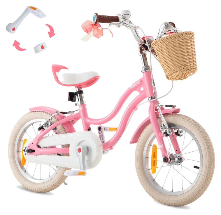 RoyalBaby EZ Stargirl – Kinderfahrrad 14 oder 16 Zoll, Aluminium