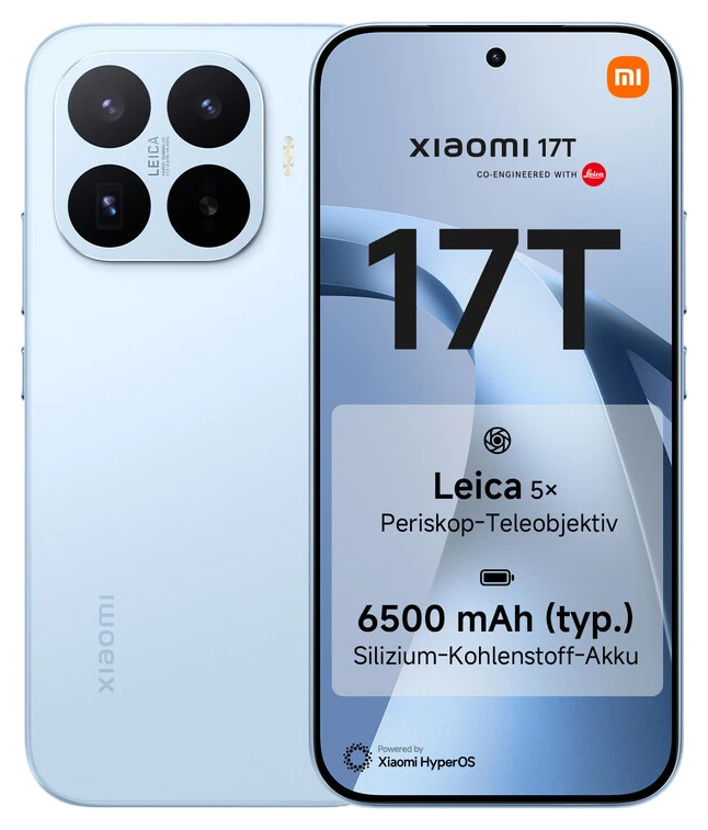 Xiaomi Smartphone 17T Blau: 12 GB RAM