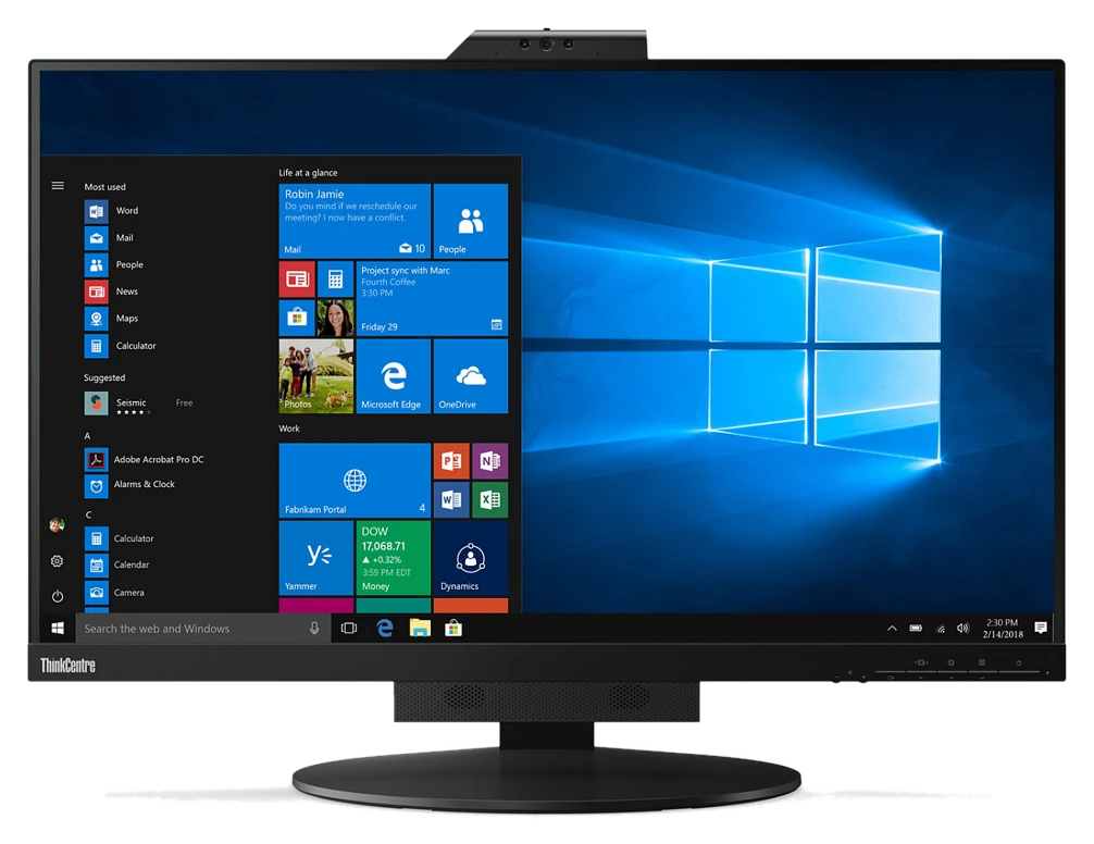 Lenovo ThinkCentre TIO27 computer monitor