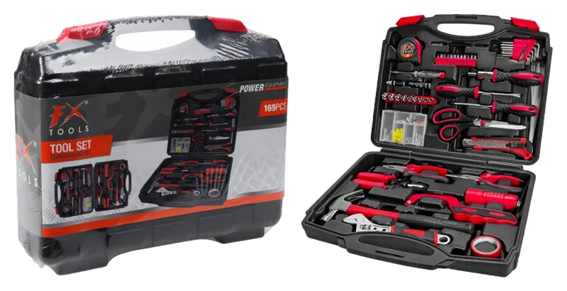 Joybuy Werkzeugset von DIY & Tools 169 Teile Braun: Umfangreiches Handwerkzeug