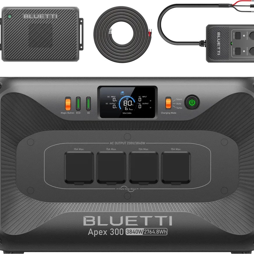 BLUETTI-DE Apex 300+Charger 2+DC Hub (Nur Für Deutschland)