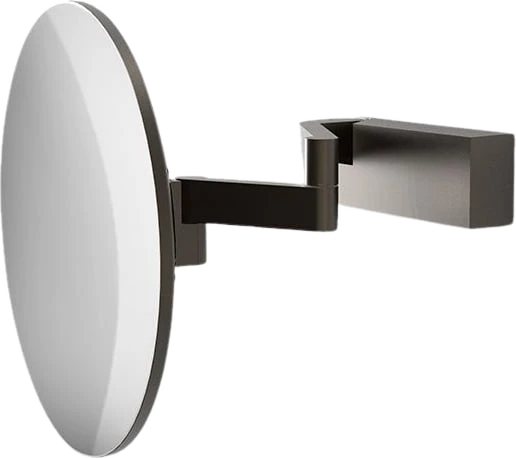 Decor Walther Vision R Unlit Kosmetikspiegel mit 5x Vergrößerung dunkles Metall matte