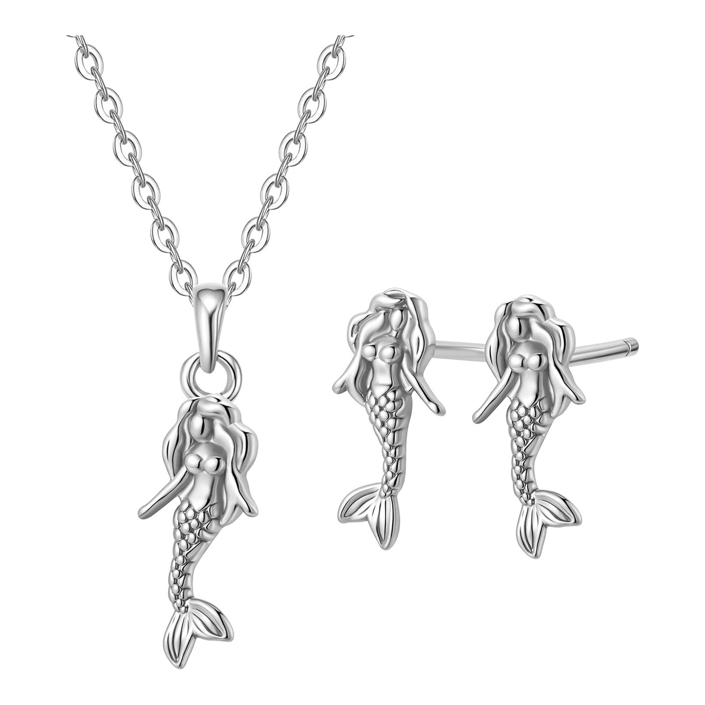 Hey Happiness Mermaid Schmuck-Set Sterlingsilber