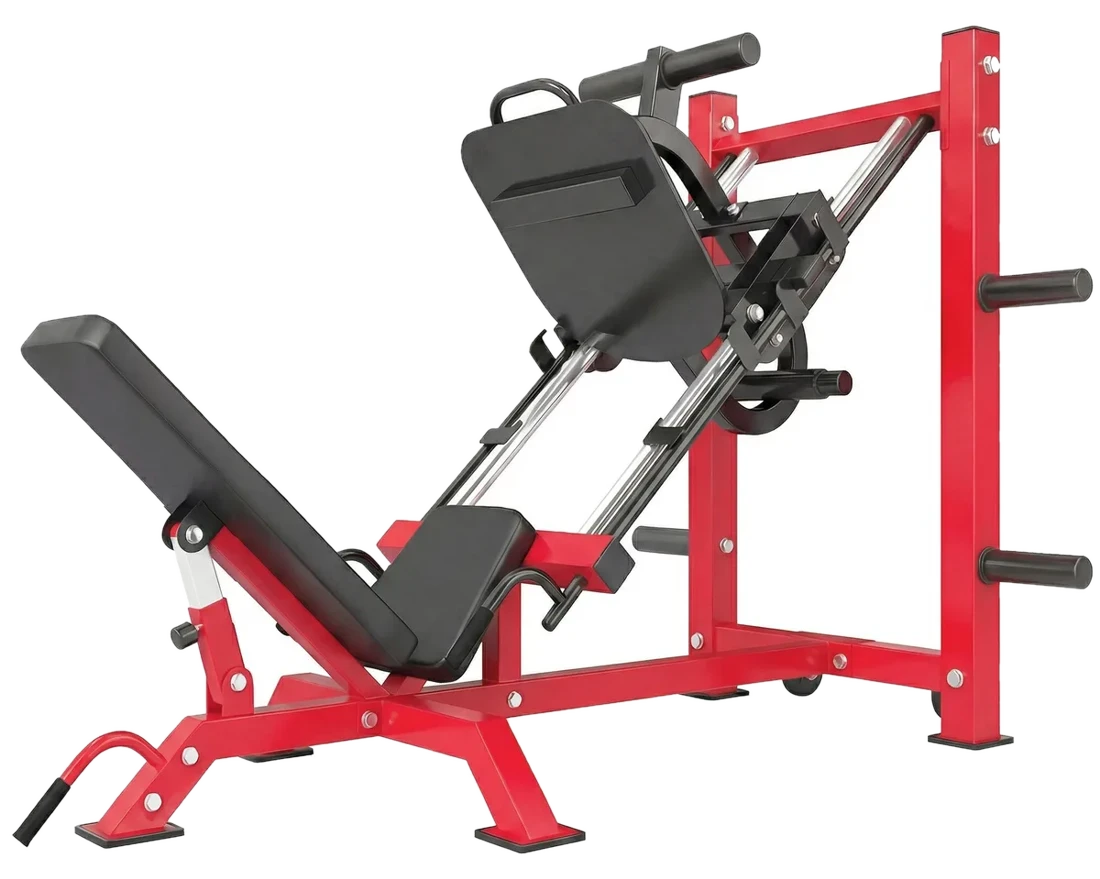SPORTNOW Beinpresse mit Rollen Wadenblock