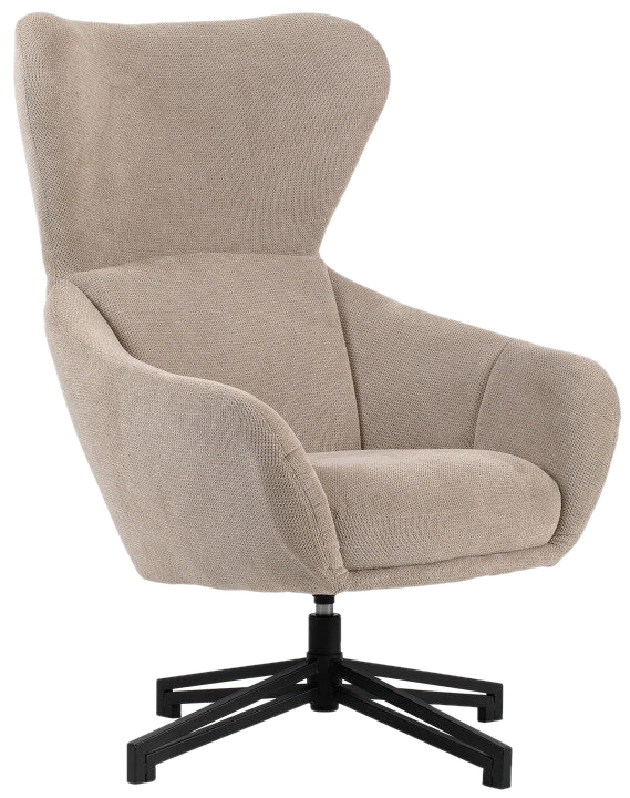 Mr. Deko Ohrensessel Marconia beige drehbar
