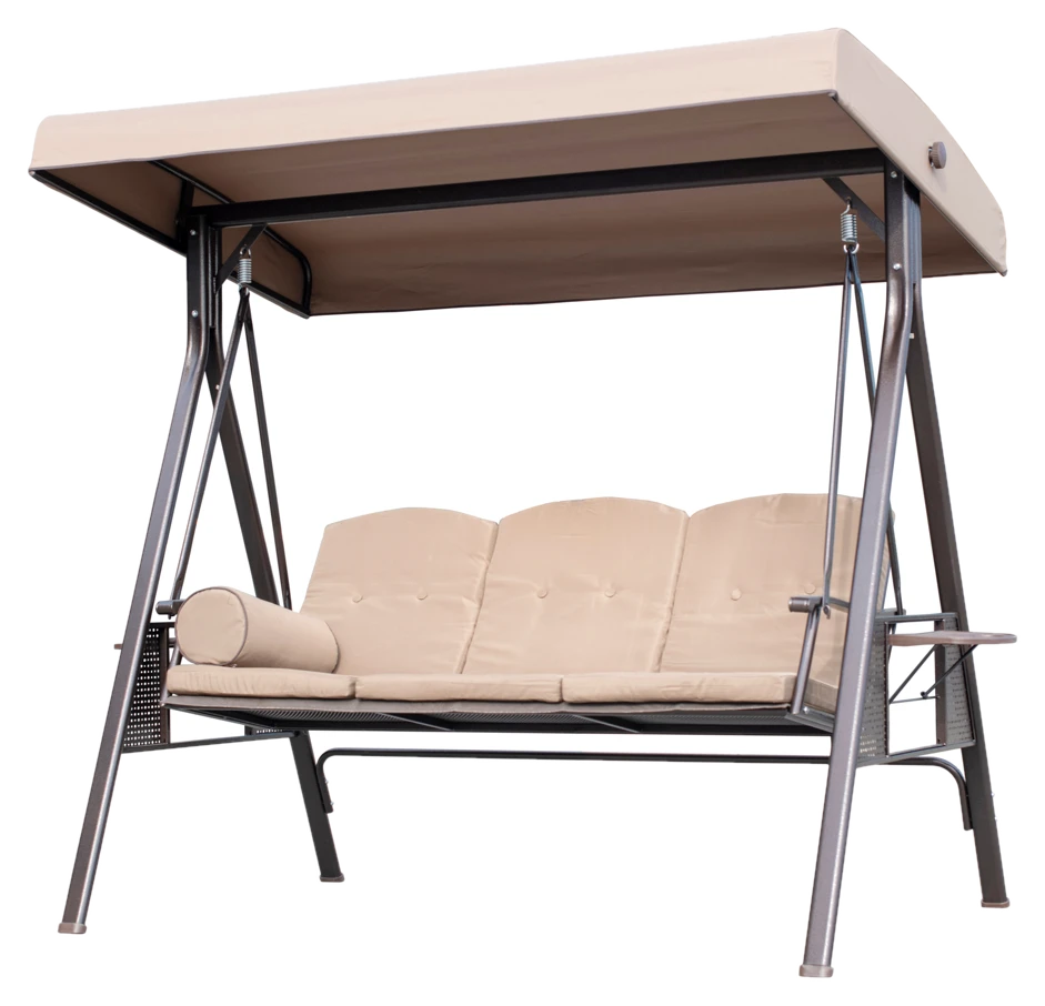 SANOTECHNIK Hollywoodschaukel beige 200x124x170 cm