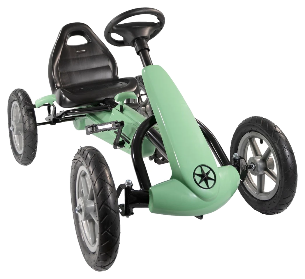 Lemodo Go Kart Tretfahrzeug grün
