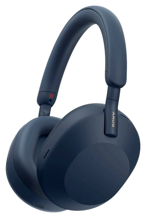 Sony WH-1000XM5 Kabellose Over-Ear-Kopfhörer mit Geräuschunterdrückung in Blau