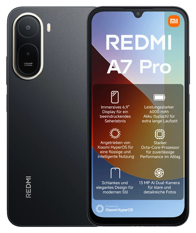 REDMI A7 Pro Smartphone: 6,9 Zoll HD+ Display
